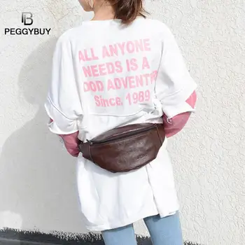 

Men Chest Bags Shoulder Messenger Bags Solid Color Zip Chest Bag Men Shoulder Messenger Waist Pack Leather Bags Dropshipping