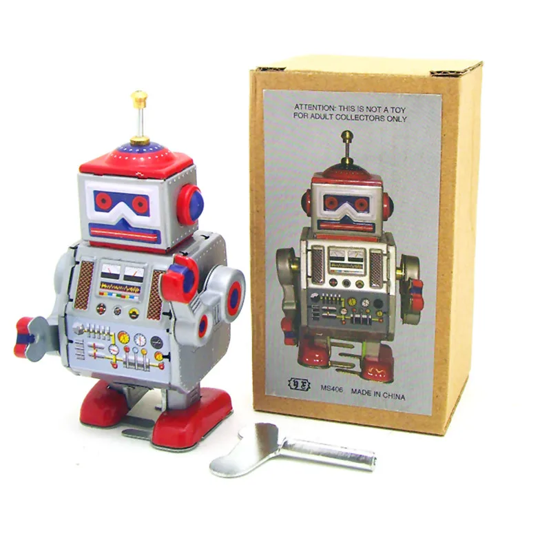 Buy Classic Vintage Clockwork Wind Up Robot Kids