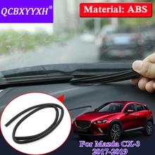 QCBXYYXH для Mazda CX-3- автомобильный Стайлинг приборная панель уплотнение внутренняя приборная панель уплотнение Stip шумоизоляция украшения