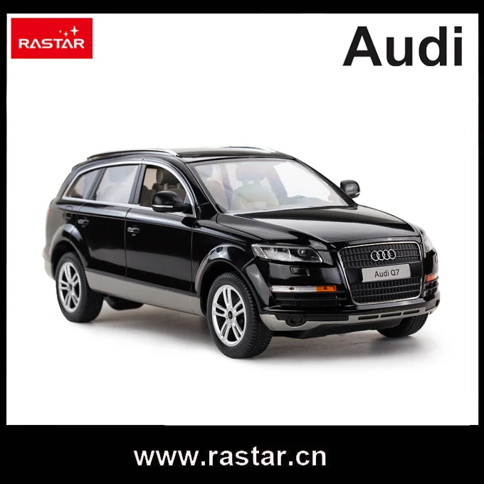 Rastar лицензированные электрические детские машинки R/C 1:14 Audi Q7 хорошее качество игрушки rc модель автомобиля 27400