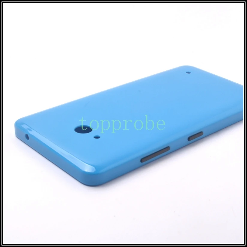 100% ٪ بطارية الباب الخلفي الغطاء الخلفي الإسكان لنوكيا 640 لمايكروسوفت ميا 640 حالة الغطاء الخلفي مع 1x شاشة السينما شحن