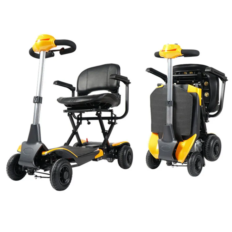 

Four wheel powerful li-ion battery portable mobility electric scooter for sale
