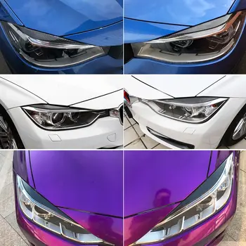 

Carbon Fiber Headlights Eyebrows Eyelids for BMW F30 320i 325i 316i Front Headlamp Eyebrows 3 series Accessories
