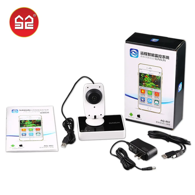 Aquarium monitor intelligent remote monitoring system, fish tank camera, HD mobile controller