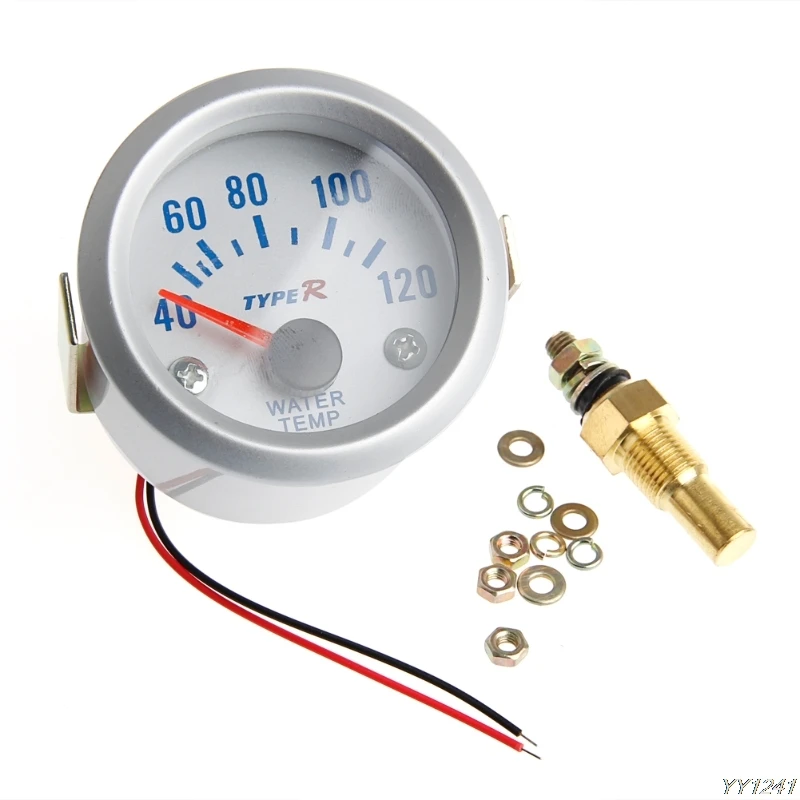 2'' 52mm Car Electrical Digital Pointer Water Temperature Meter Gauge