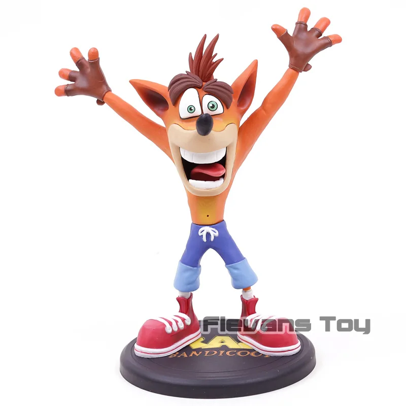 

Crash Bandicoot Action Figure PVC Painted Statue Activision ACT PVC Collectible Model Toy