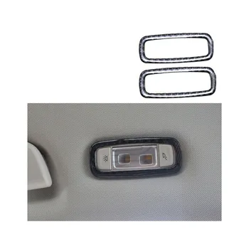 

lsrtw2017 carbon fiber car rear reading light frame trims for bmw 5 series g30 g31 525 520 530 528 540 535 2018 2019