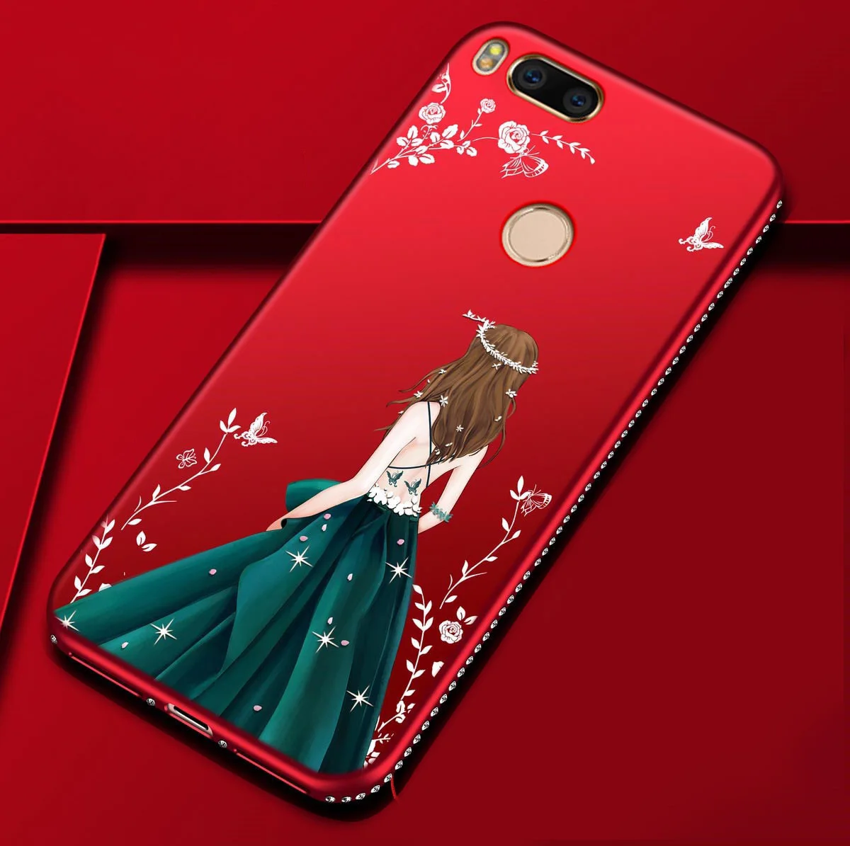 Для Xiaomi mi A1 ТПУ чехол 3D роспись богиня горный хрусталь Мягкий силиконовый для 5X