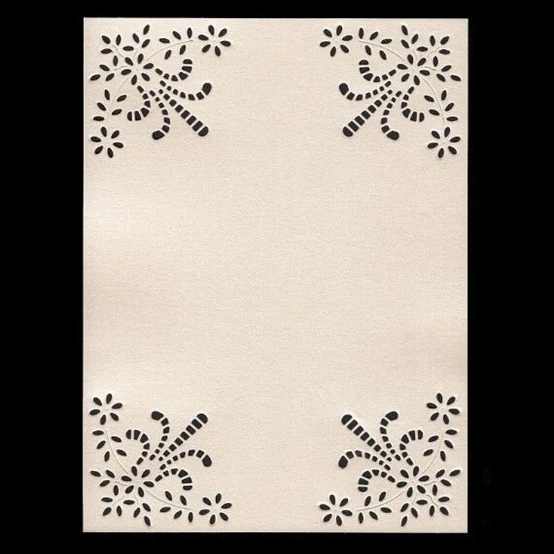 

NO.4 Corner lace Metal Cutting Dies For DIY Scrapbooking Embossing Paper Cards Decorative Crafts