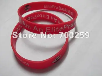 

500pcs custom texts & logo silicone wristbands for promotion gifts EG-WBP004,solid color silicone barcelet with colorful text