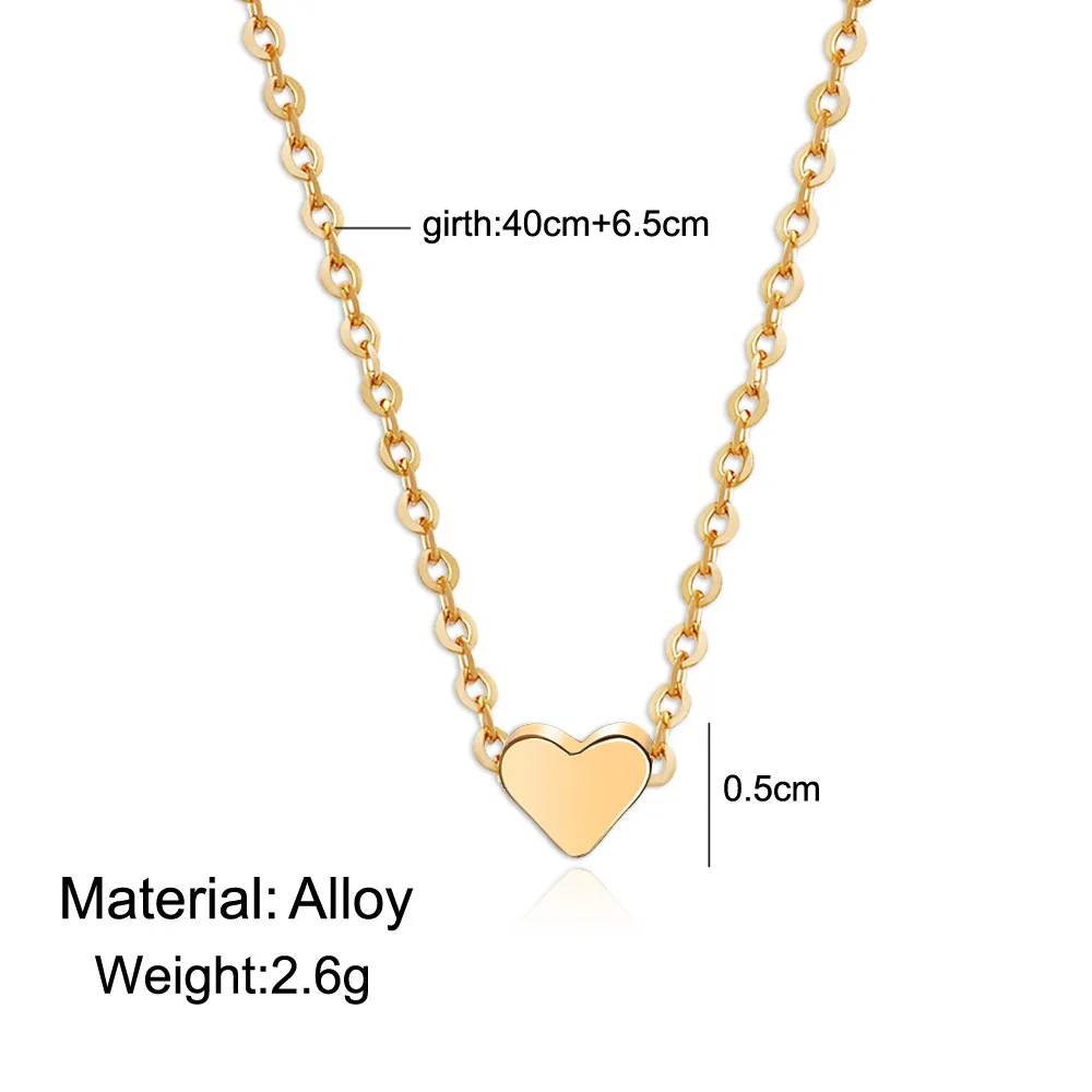 Bls-чудо винтажные Чокеры ожерелье s мода медное сердце кулон ожерелье массивные богемные ювелирные изделия для женщин Девушка подарок N466