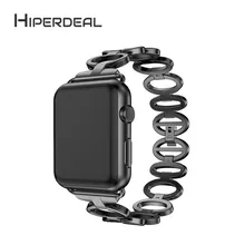 HIPERDEAL замена Браслет из нержавеющей стали смарт часы ремешок для Apple Watch 1/2 38 мм Смарт-часы аксессуары 6Ot6