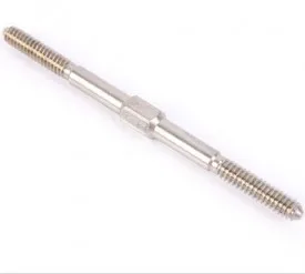 

Stainless Steel Hexagon Push Rod M3*2.56 inch with U.S System Left & Right Teeth