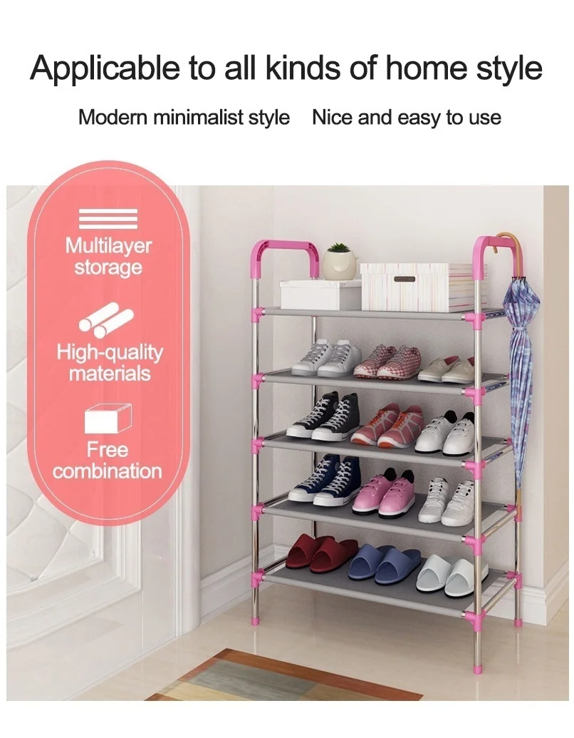 ebay shoe organizer on Shoe Shelf Rack Diy Assembly Black Korea Russia Shoe Organizer Rack Space Saver Ebay