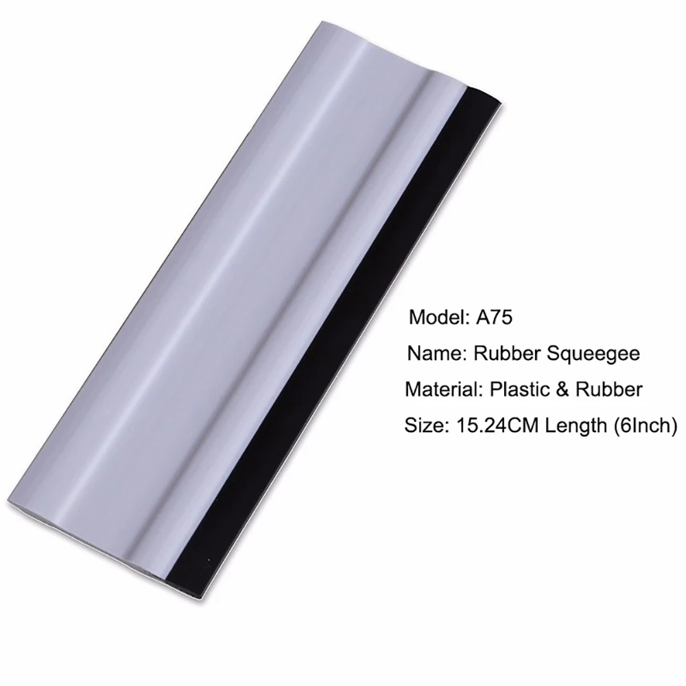 

EHDIS 6 Inch White Block Squeegee Window Tints Tool Auto Vinyl Film Car Wrap Car Styling Cleaning Tool Ice Scraper Car Sticker