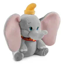 Disney desenho animado dumbo elefante, pelúcia, brinquedo, elefante macio, animais, pelúcia, bonecas, presentes para crianças, bebê, acalmar, brinquedos
