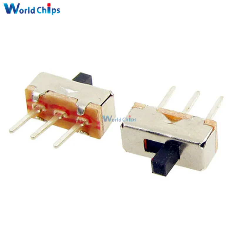 20 шт. SS12D00G3 SS-12D00G3 ползунковый переключатель 2 положения SPDT 1P2T 3Pin PCB панель мини вертикальные тумблеры для DIY