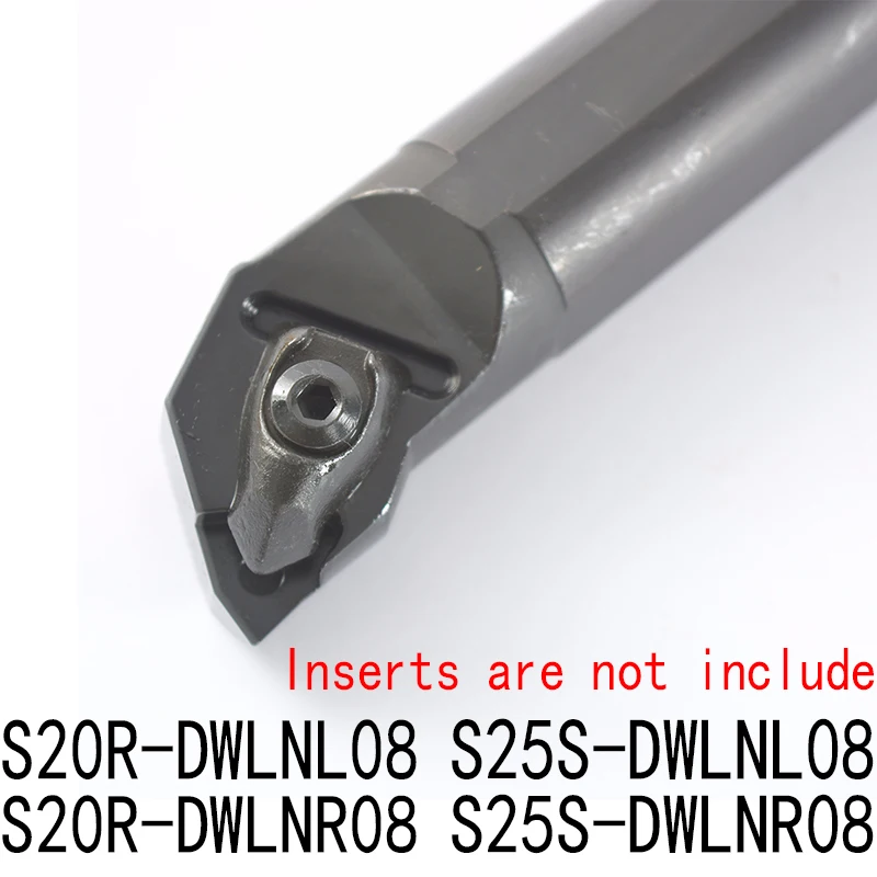 

S20R-DWLNR08/S20R-DWLNL08/S25S-DWLNR08/S25S-DWLNL08 Inner hole lathe tool Lathe Holder Boring Bar cnc tool