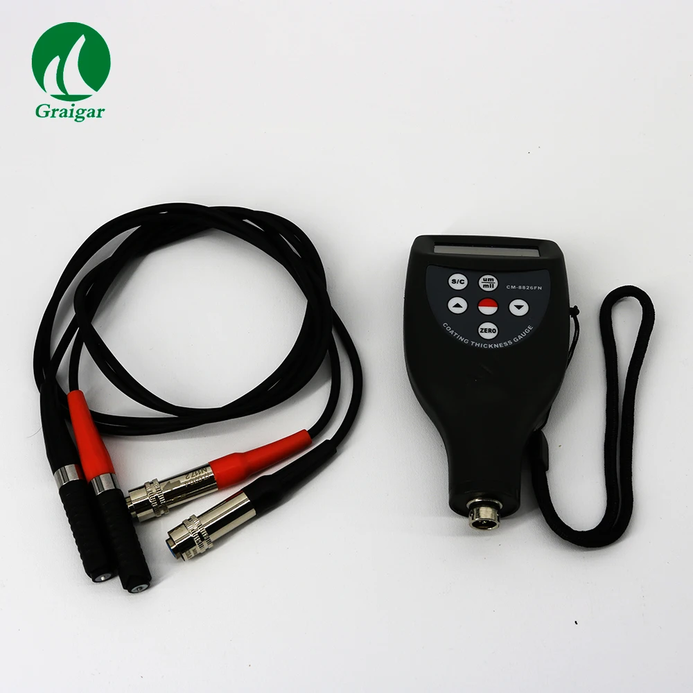 

New CM-8826FN Digital F and NF Type Coating Thickness Tester Gauge with Range 0 to 1250um Paint Coating Thickness Meter