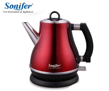 1.2L Colorful 304 Stainless steel Electric Kettle 1500W Household 220V Quick Heating Electric Boiling Pot Sonifer