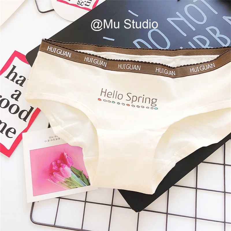 sexy panties women dog pattern cute underwear breathable briefs women cotton ladies intimates lingerie soft underpants 15 (12)