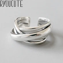 Bohemian Vintage gümüş renk geometrik düzensiz yüzükler kadınlar için düğün ayarlanabilir antika bildirimi yüzükler Anillos