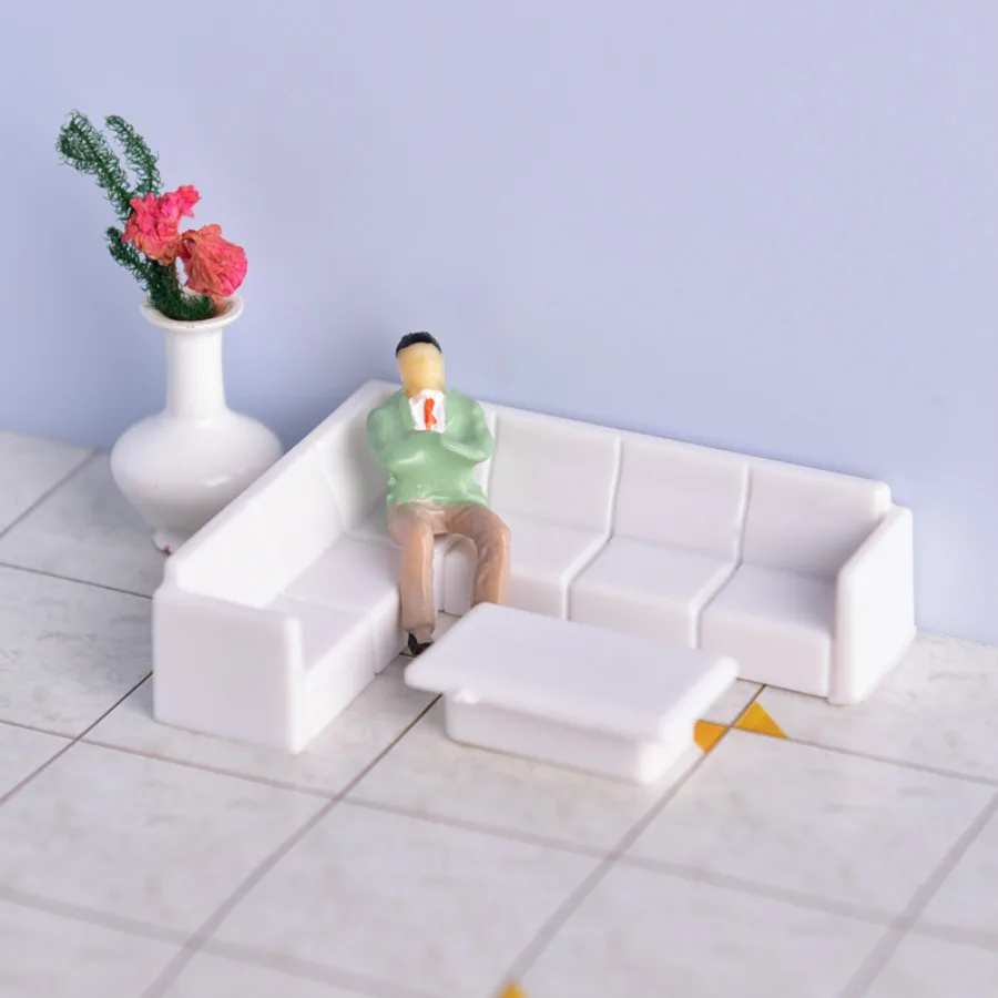 architecture model sofa kits toy (1)