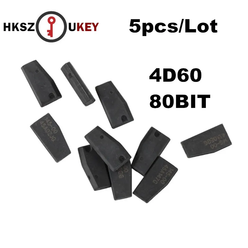 HKSZUKEY 5pcs/lot 80 Bit 4D 60 Chip 4D60 Transponder Chip for Car Keys ...