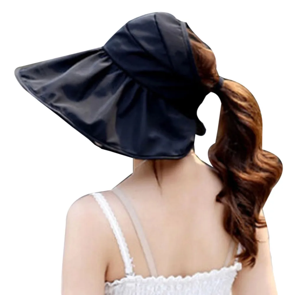 

Sleeper #501 2019 NEW FASHION Women Summer Outdoor Beach Fashion Tide Folding Cap Hat Bucket Hats Sunhat casual Free Shipping