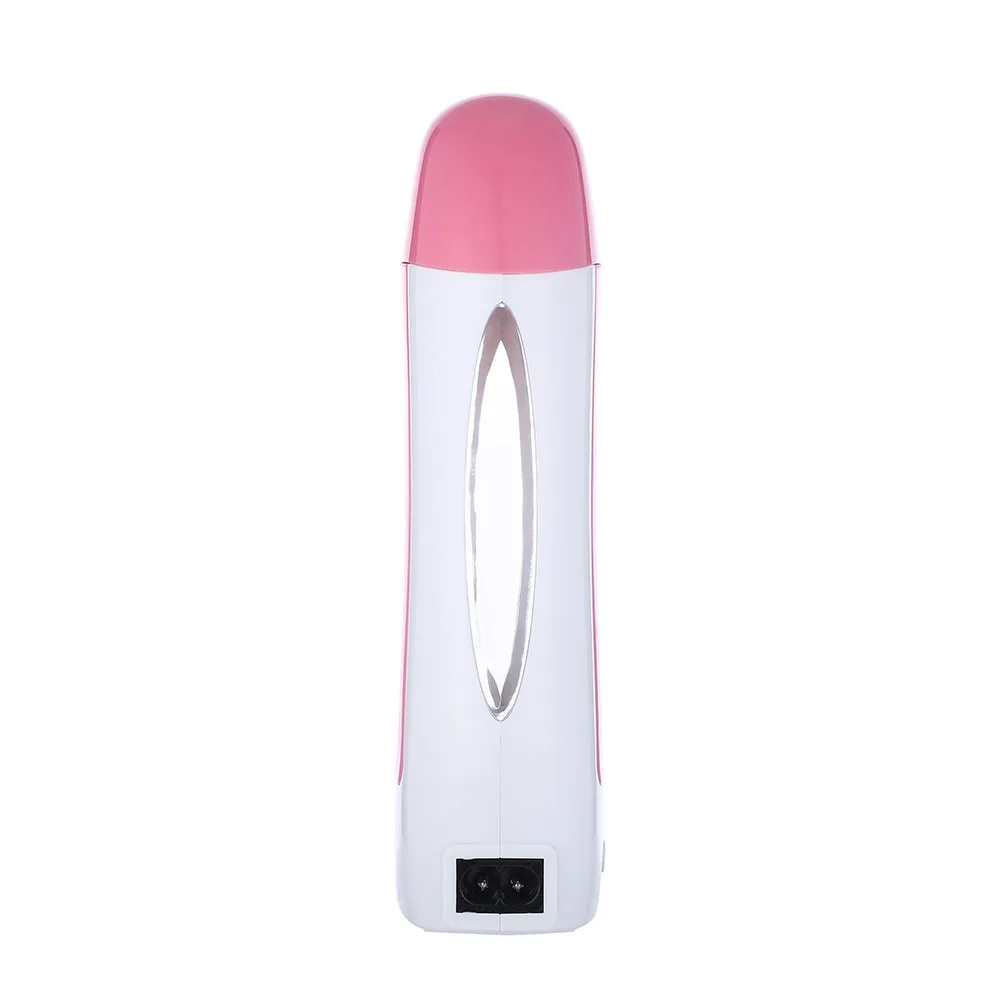 ANGNYA Professional Single Handheld Depilatory Wax Hair Removal Pink Wax Machine+Hot Wax Waxing Heater * 1+Depilation Paper*10