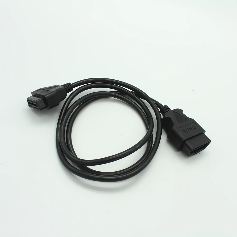 1,5 м 16Pin мужского и женского пола ELM327 OBD II OBD2 соединитель для удлинителя Авто Диагностический адаптер для прибора кабель