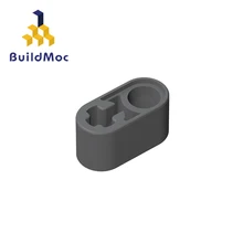 BuildMOC 74695 60483 1x2 кирпич Technic changever Catch для строительных блоков части DIY развивающие творческие подарочные игрушки