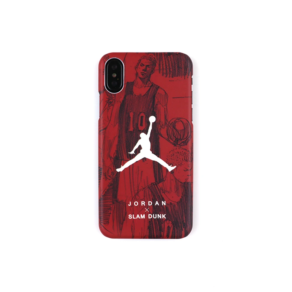 Fashion Luminous cartoon Jordan Hard PC Plastic phone cases For iphone