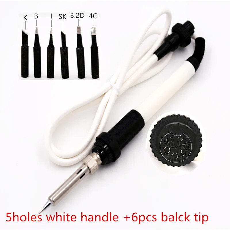 Buy SZBFT White Soldering Iron Handle for HAKKO 907