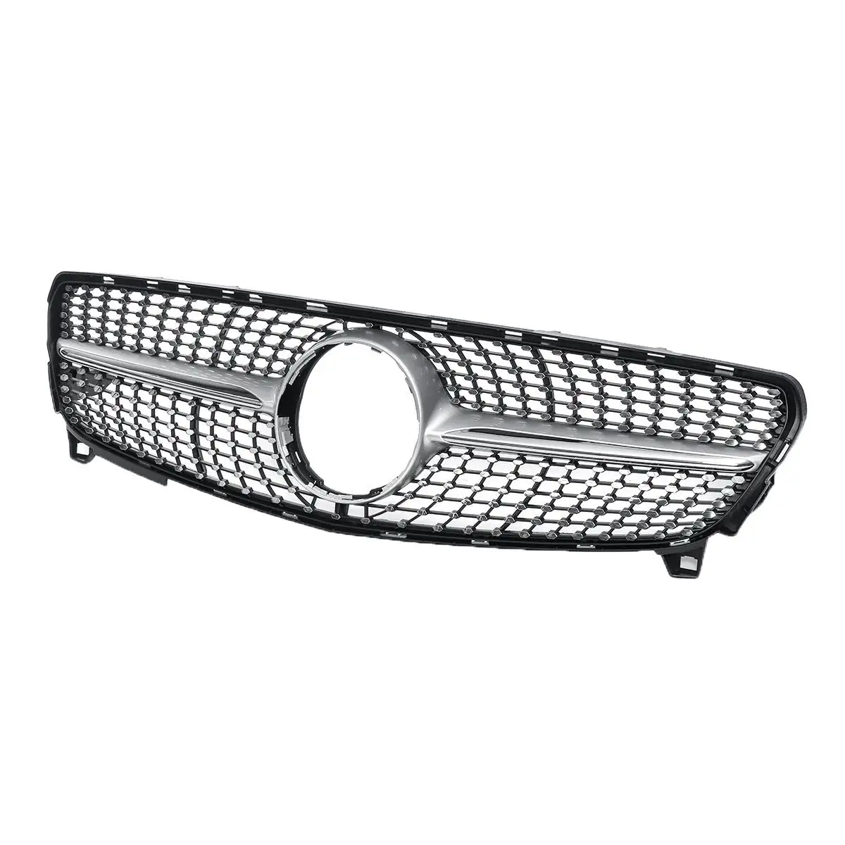 W176 Facelift Grill Grille Diamond Car Front Grille Grill For Mercedes For Benz A Class W176 A250 A200 A45 For AMG 17