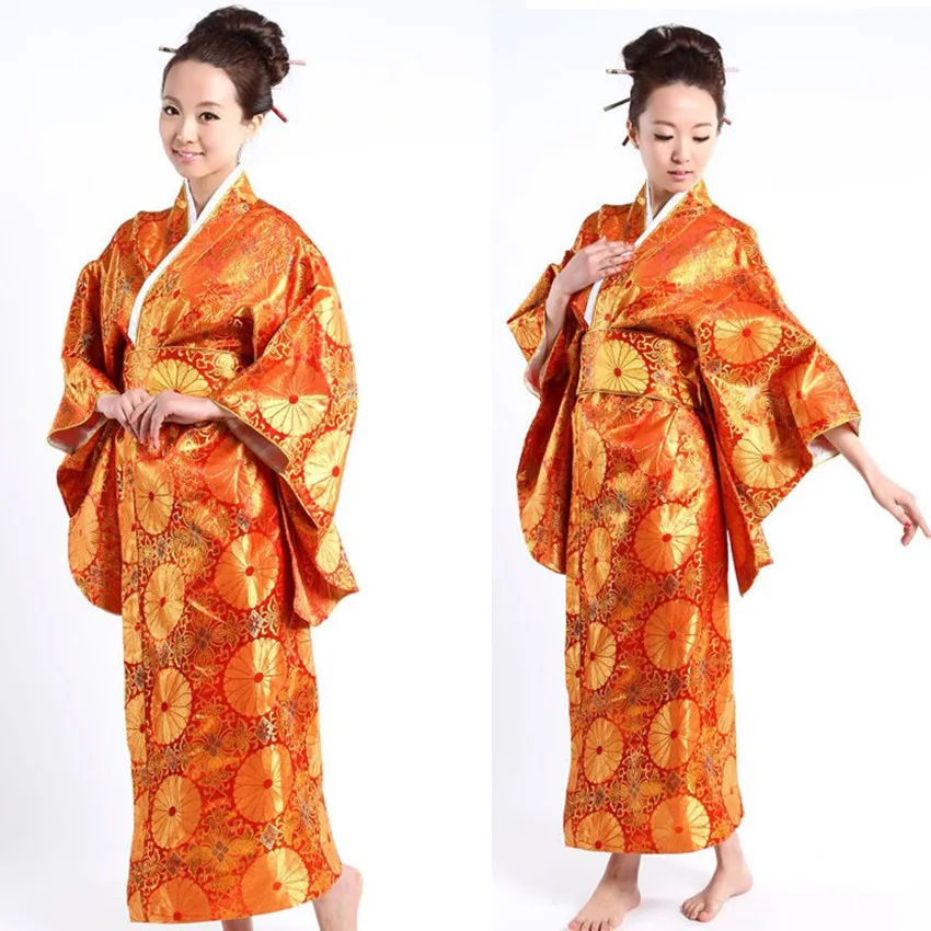 Orange yukata Clearance