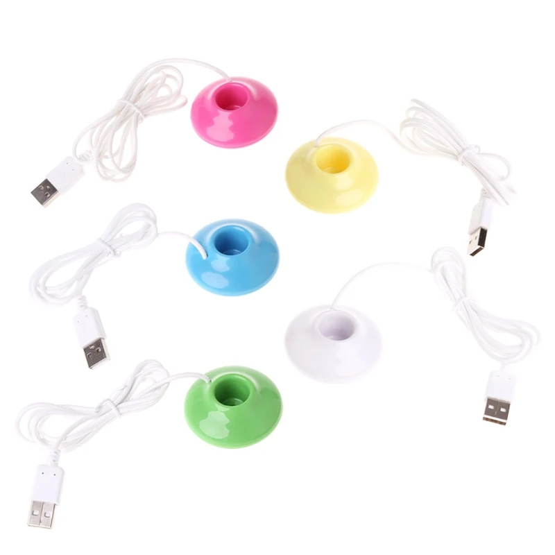 

Free_on Mini USB Donut Humidifier Air Purifier Aroma Diffuser Home Office Car Portable