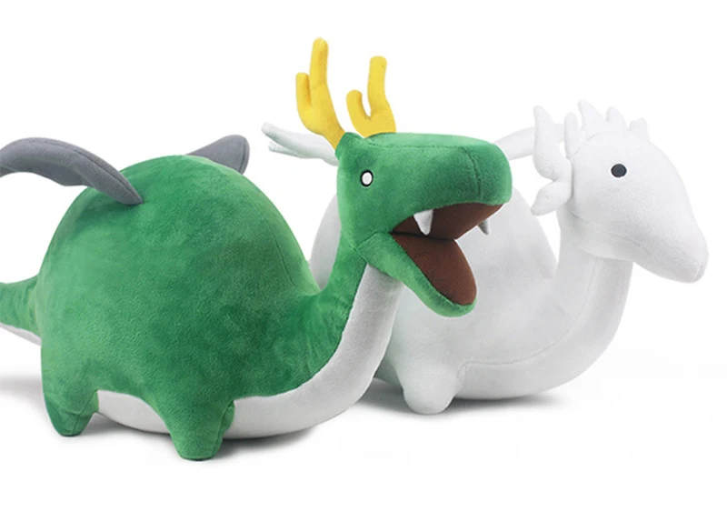 35cm Anime Miss Kobayashi's Dragon Maid Dinosaur Plush Toys Soft Kobayashi-san Chi no Maid Dragon Kanna Kamui Stuffed Dolls Gift (1)
