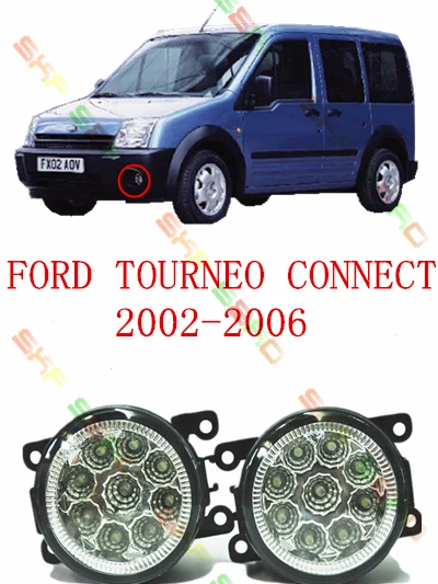 

For FORD TOURNEO CONNECT 2002/03/04/05/06 car styling led fog lights LAMPS Refit modified 12V 2 PCS