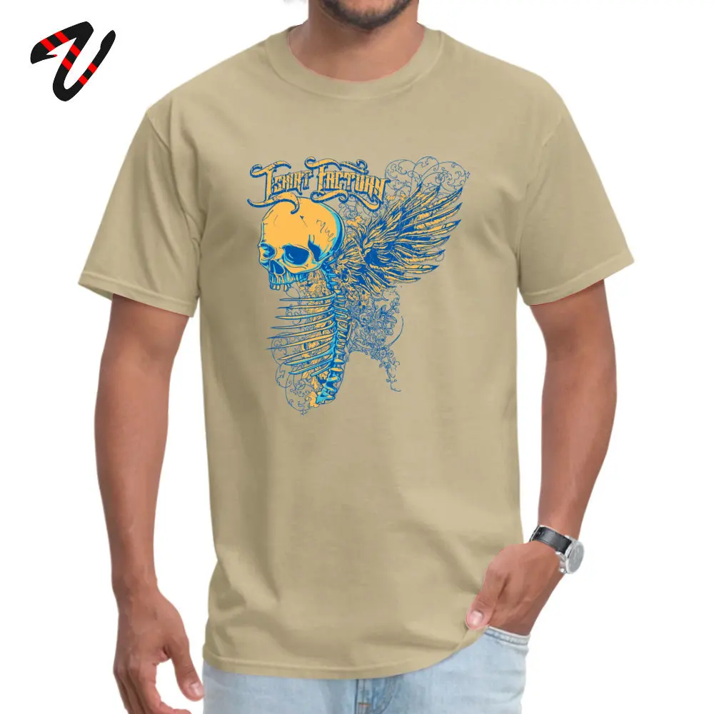 Y Round Neck T Shirts Summer/Autumn Tees Short Sleeve Family Pure Cotton Normal Tee-Shirts Normal Men Drop Shipping 1222018928Y beige