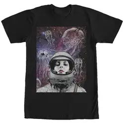 Потерянные боги Медузы астронавт Для мужчин s Графический Футболка Для мужчин футболки брендовая одежда забавные