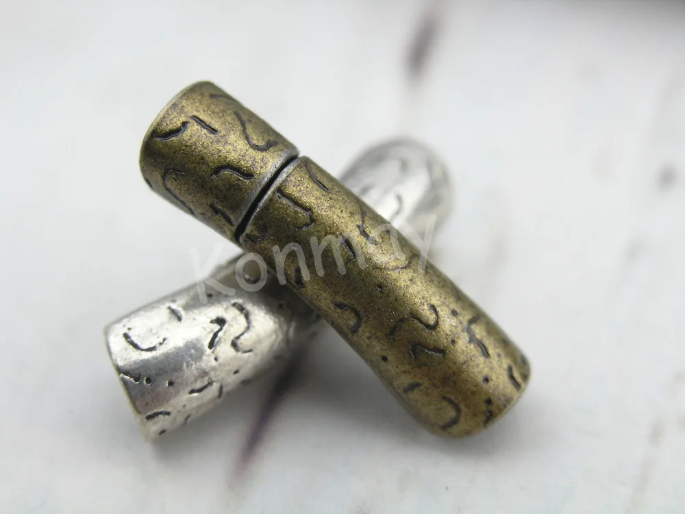 

2 Colors--10 Sets Dia.7.0mm Cylinder Magnetic Clasp For Bracelet Making--CLP1173