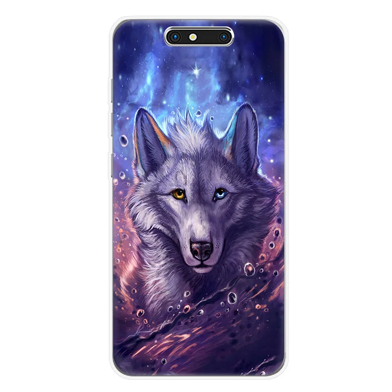 Чехол для телефона ZTE Blade V7 lite V8 mini A910 A602 A610 A520 A512 Axon7 Z10 черный волк Лев Мягкая