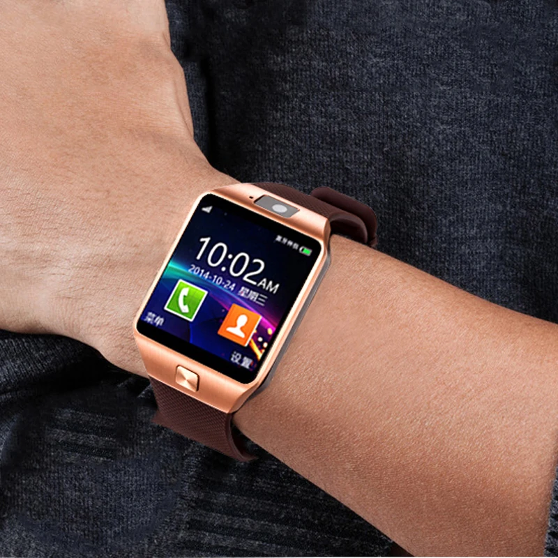 Original DZ09 Bluetooth font b smart b font font b watch b font SIM TF Card