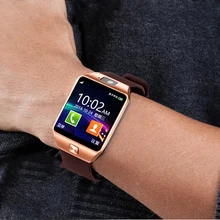 Original DZ09 Bluetooth smart watch SIM/TF Card For Ios Android Phones with camera facebook Pedometer men women sport wristwatch