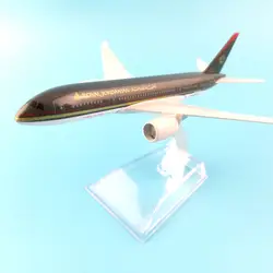 16 см Jordan Airways, королевская модель из металлического сплава, 1:400 самолет, модель, игрушки, подарок на день рождения, детские игрушки