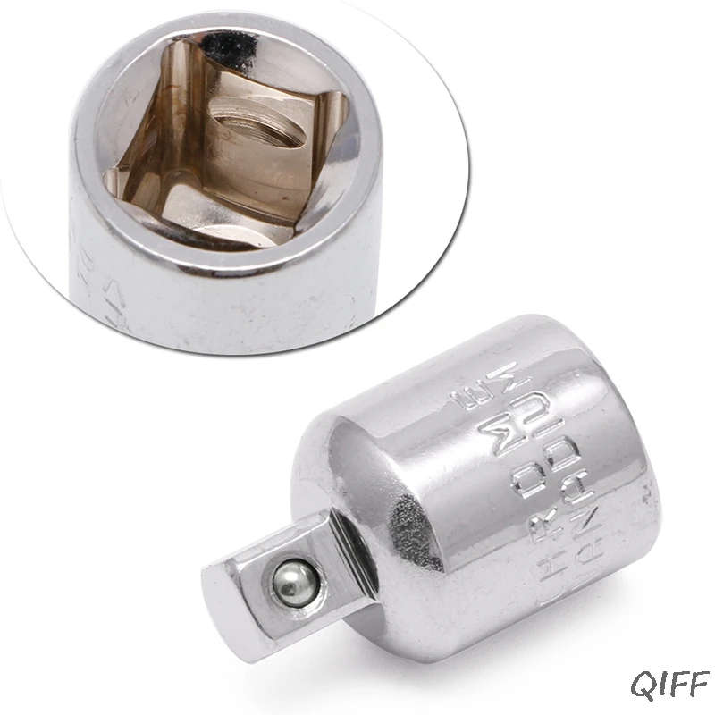 

3/8" Convert To 1/4" Ball Lock Ratchet Socket Adapter Reducer Converter Tool Mar28