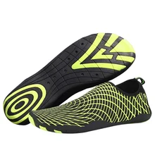 Однотонные мужские и женские водонепроницаемые пляжные туфли с клеевым принтом; удобные для кожи носки без застежки; Новинка года