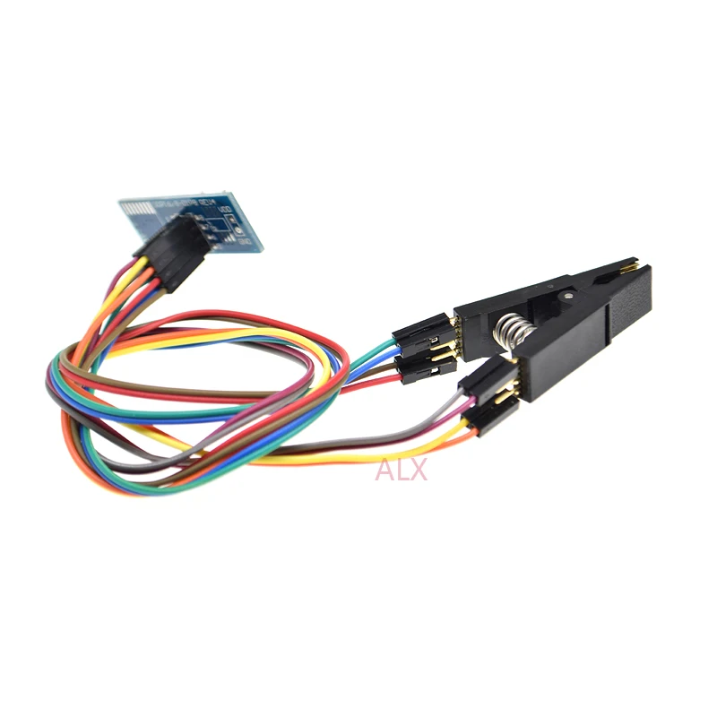 Адаптер сокет программатора SOP SOIC SOIC16 для вспышки 25 SPI FLASH серии 300mil SOP16 в