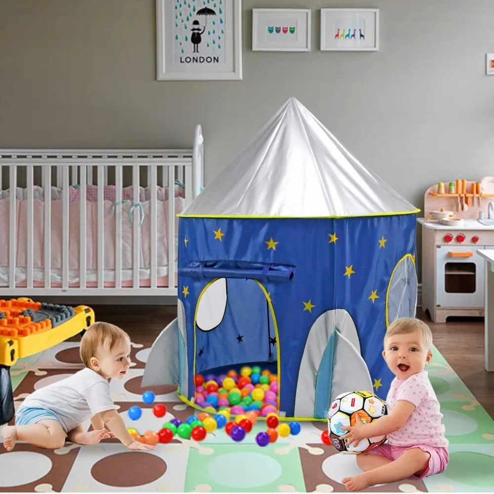

Baby Room Decoration Rocket Tent for Party Hiking Traveling and Newborn Children's Room Mosquito Net Crib Net Accessories